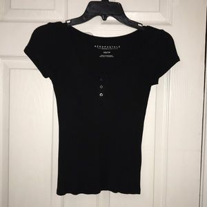 Black crop top